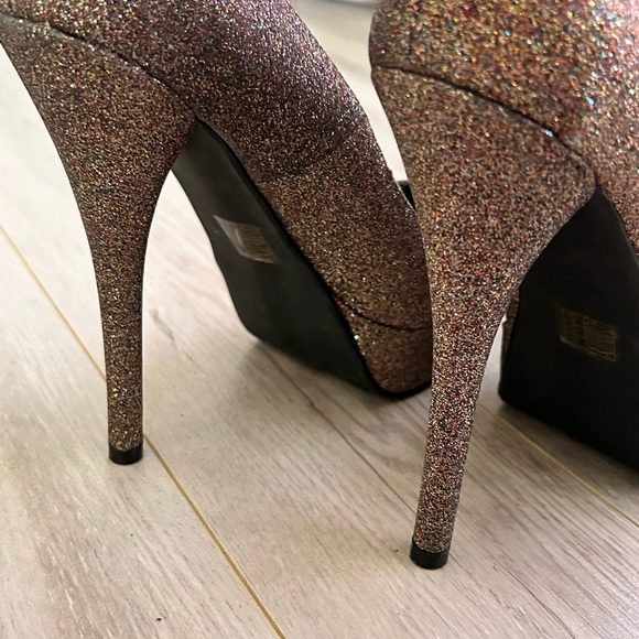 Call It Spring | Multicoloured Glitter Heels - Picture 3 of 10